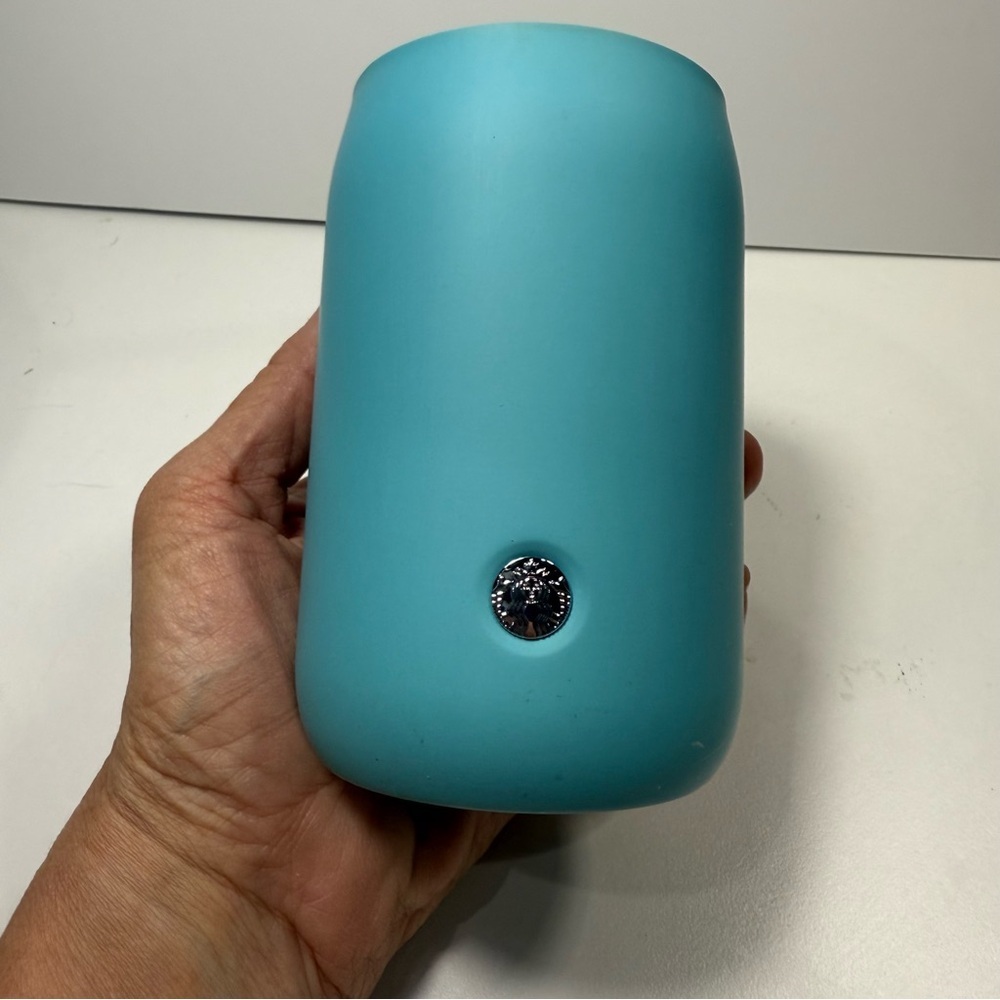 Starbucks Turquoise Matte Stainless Steel 12oz Tumbler Siren Medallion 2022